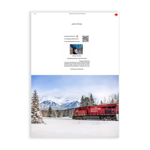 winter greeting cards, train art, mountain photography, Banff National Park, wholesale greeting cards Canada, rockies card, greeting cards canada, canadian christmas cards, greeting from canada, Canada greeting cards, mountain greeting cards, Calgary wildlife photographer, Canadian nature photographers, nature photographs for sale