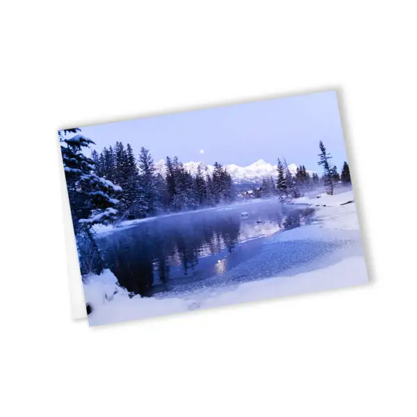 mountain photography cards, wholesale greeting cards Canada, rockies card, greeting cards canada, canadian christmas cards, greeting from canada, Canada greeting cards, mountain greeting cards, Calgary wildlife photographer, Canadian nature photographers, nature photographs for sale