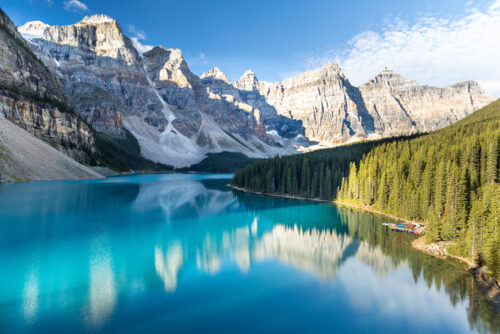 Glacier Blue Moraine Lake Print