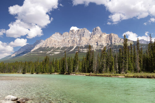 Castle Mountain Print