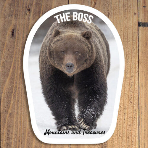 The Boss II Sticker