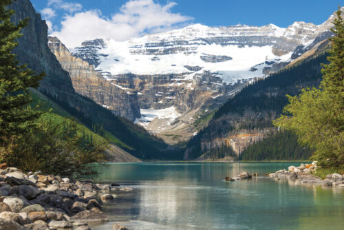 Victoria Glacier - Lake Louise Print