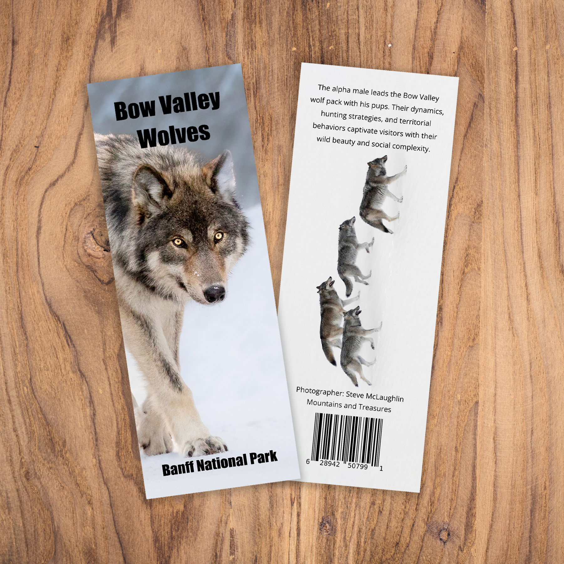 The Bow Valley Wolves Bookmark